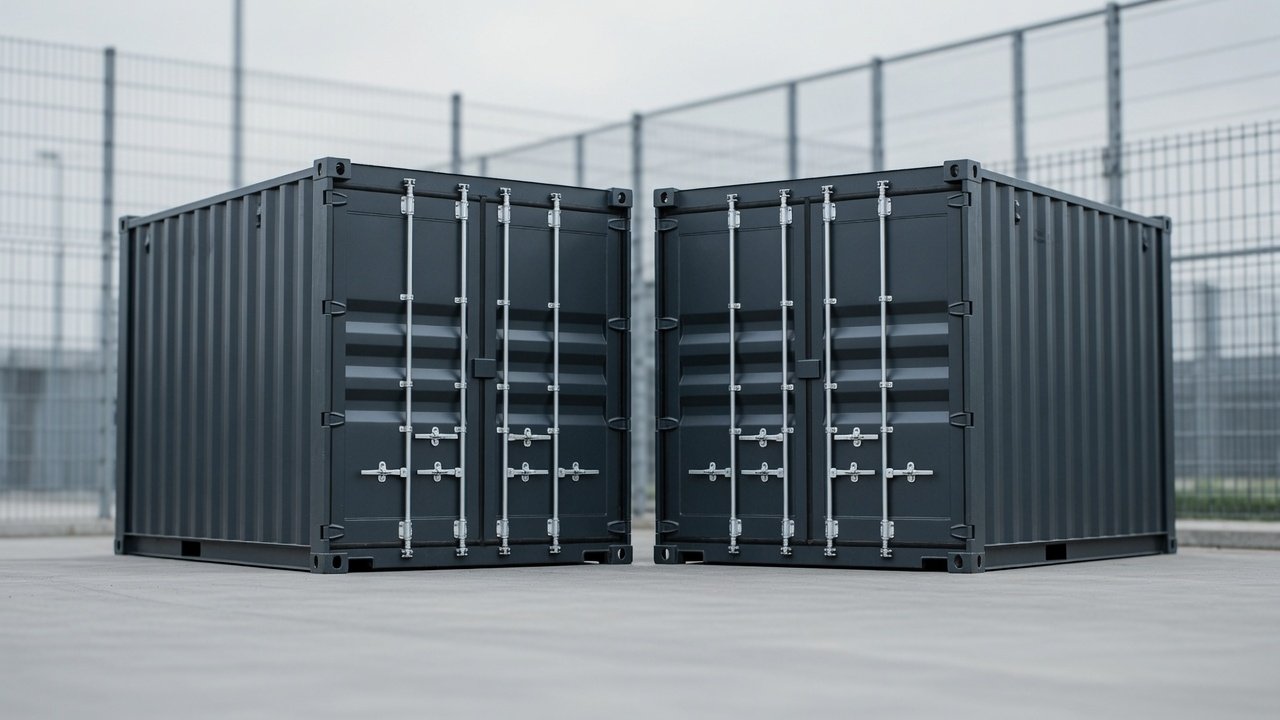 20ft steel storage containers